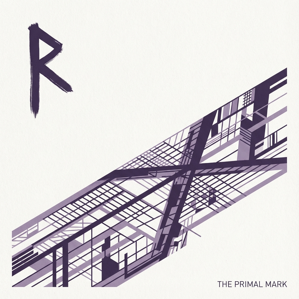 Abstract illustration showing how a single initial design choice constrains future possibilities.